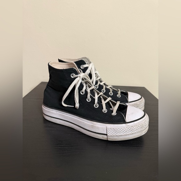 Converse Shoes - Converse Chuck Taylor All Star Black High Top Sneakers Women’s Sz 8.5 US